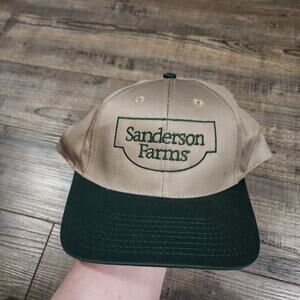 Sanderson Farm cap snapback hat cb